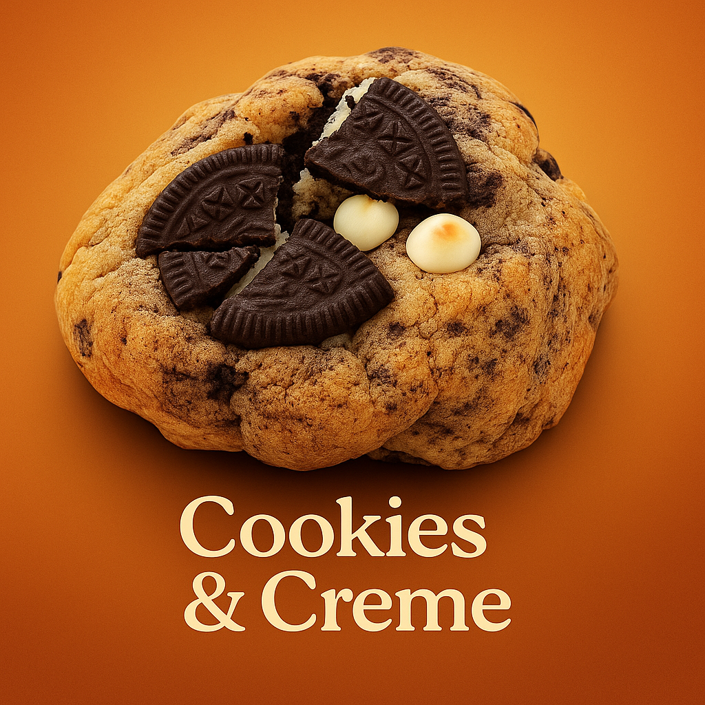Cookies and Creame (6oz Oversized Cookie)