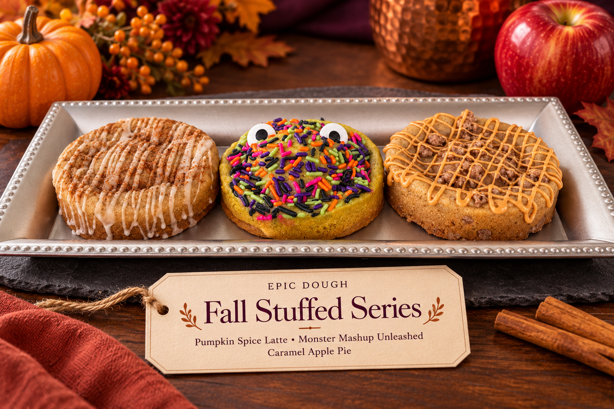 Fall flavors. Epic centers.