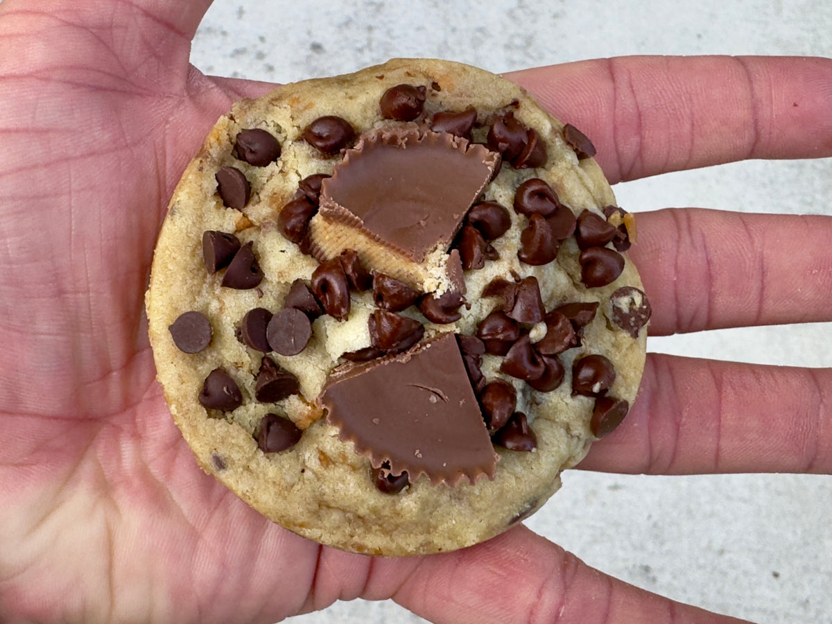 Mini Peanut Butter Cup Explosion ( 2 oz Gourmet Cookie)
