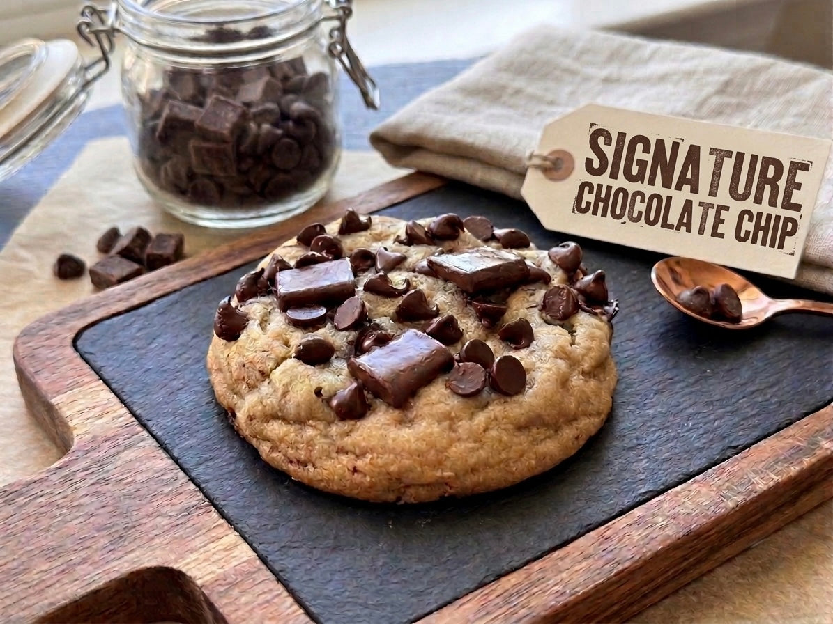 Signature Chocolate Chip (6oz Oversized Cookie)