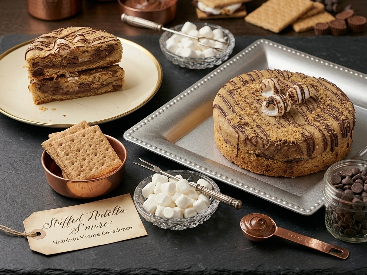 Stuffed Nutella S’mores