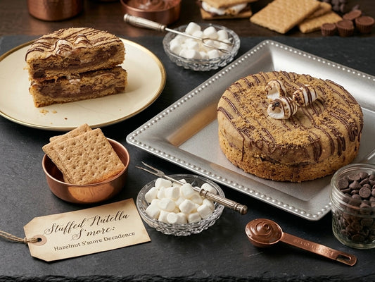 Stuffed Nutella S’mores