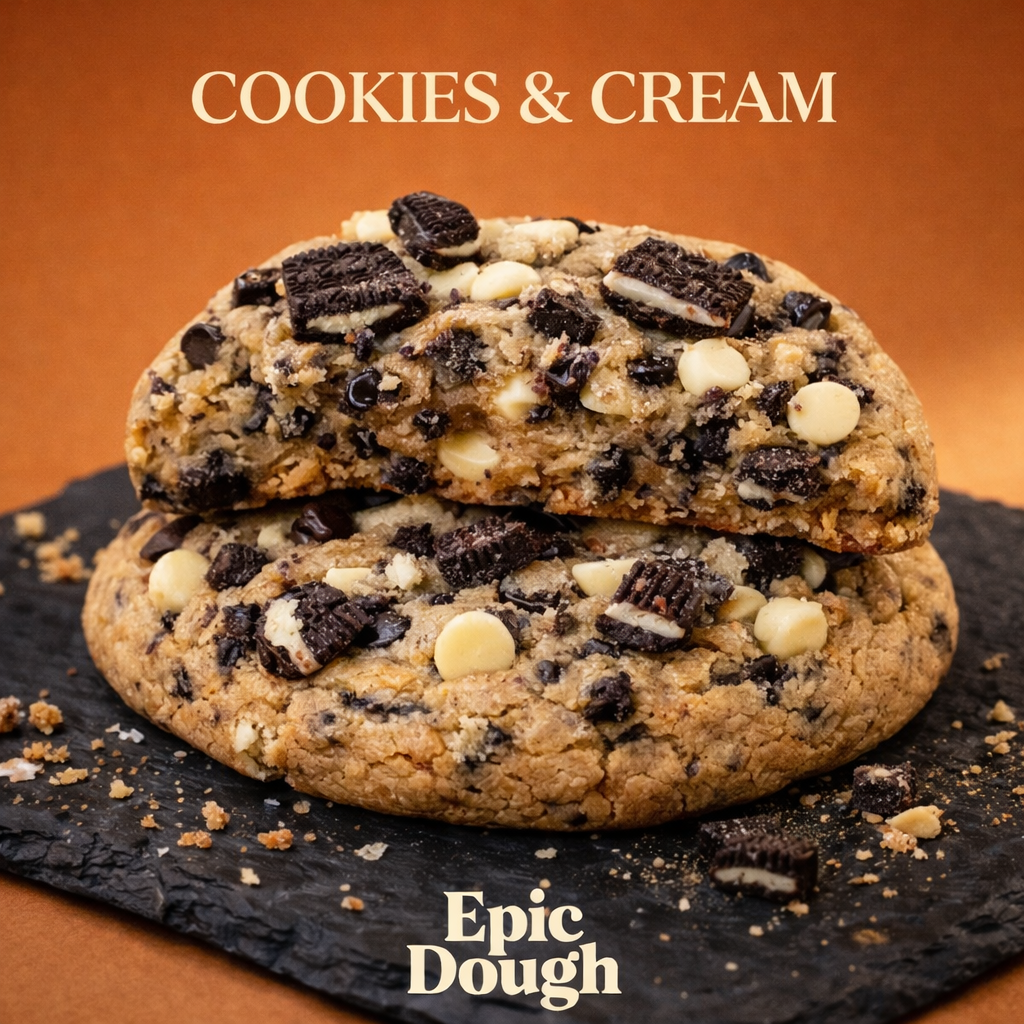 Cookies and Creame (6oz Oversized Cookie)