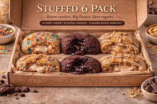 Stuffed 6 Pack (Flavors rotate monthly)